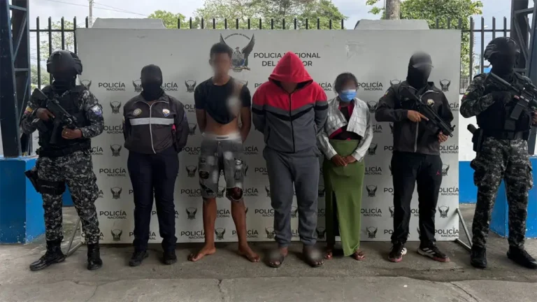 Detenidos alias "Tuco" y "Piero" presuntos implicados en ataque armado en Esmeraldas