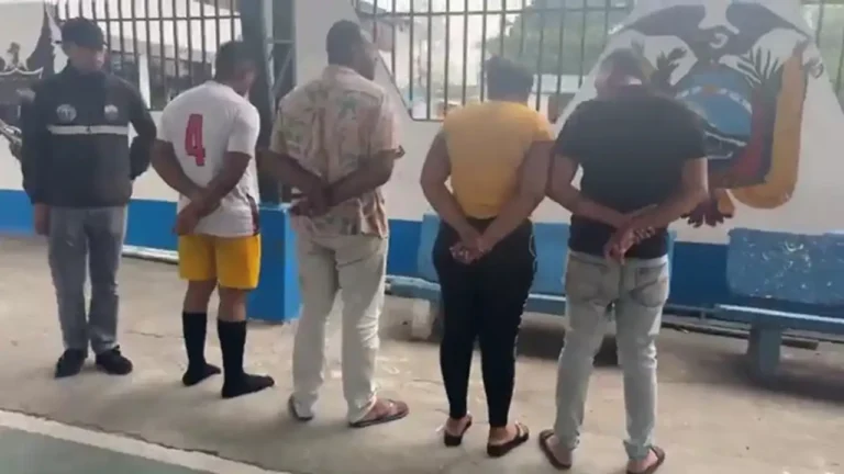 Operativo desarticula red vinculada a casos de extorsión en Esmeraldas