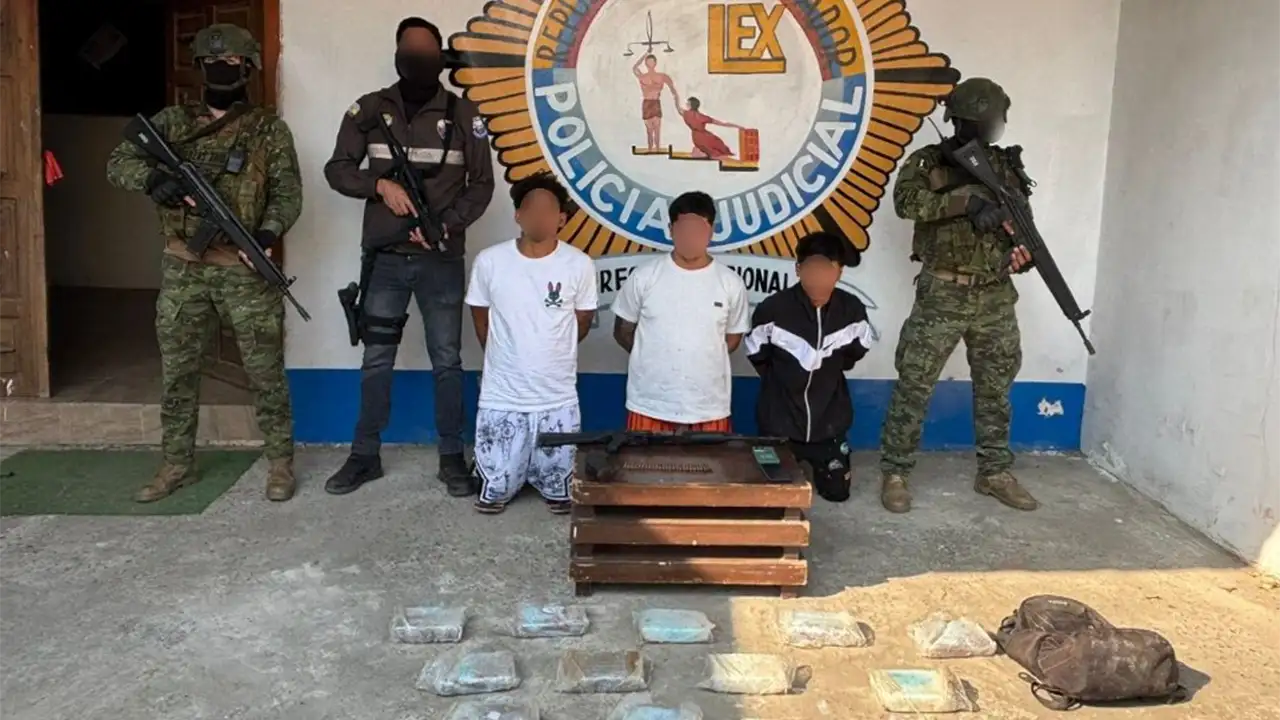 Operativo militar desarticula una célula de "Los Choneros" en Jipijapa, Manabí