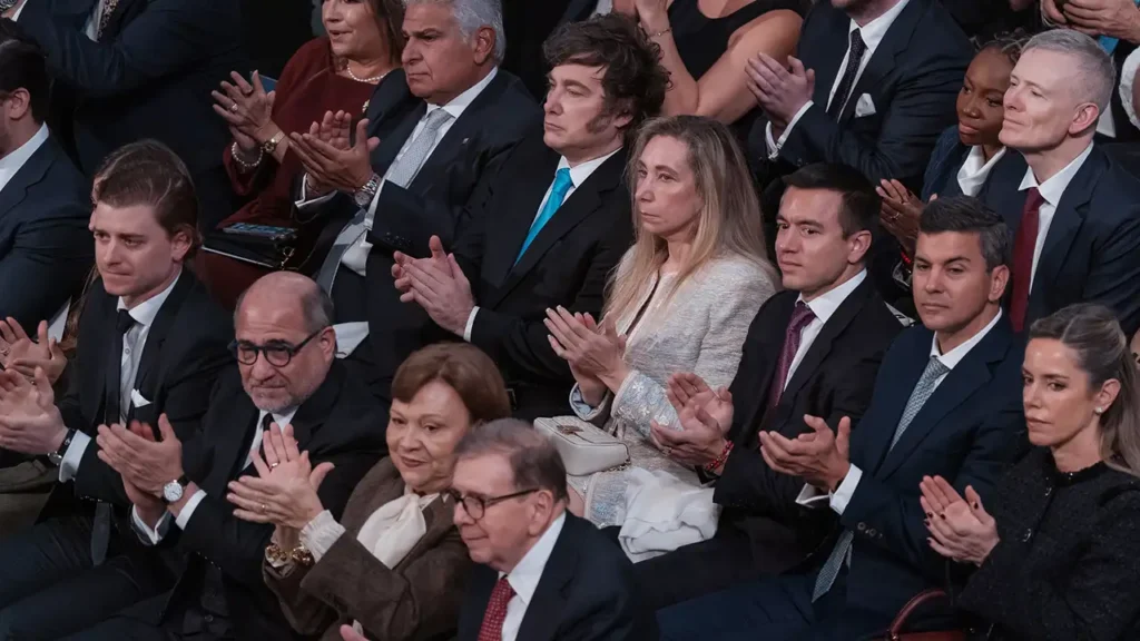 Presidente Noboa asistió a la entrega del Premio Nobel de la Paz a María Corina Machado