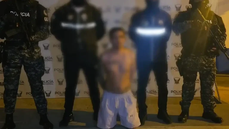 Recapturado integrante de "Los Lobos" tras fuga del CPL Esmeraldas en Santas Vainas