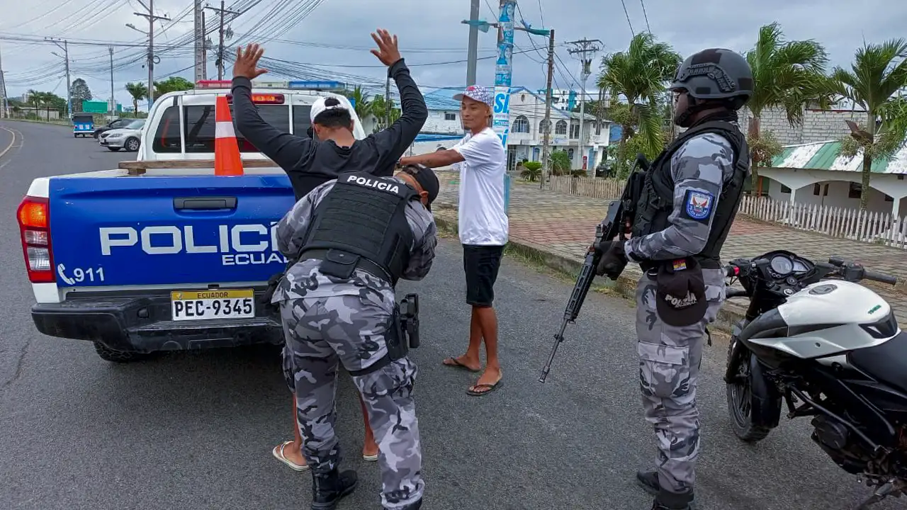 Balance positivo de los operativos de seguridad por feriado de fin de año en Esmeraldas
