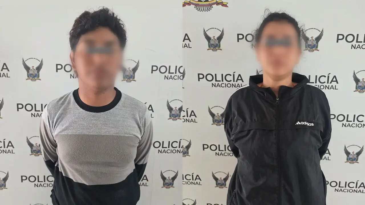 Capturados alias "Deider" y una mujer presuntos miembros de "Los Lobos" en Atacames