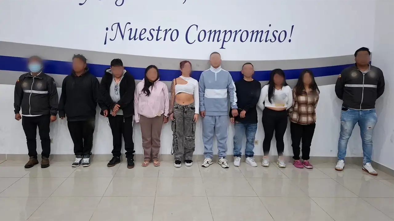 Desarticulan banda dedicada al robo de vehículos en Quito