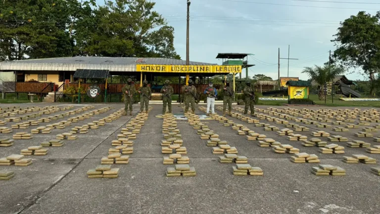 Ejército incautó más de dos toneladas de SCSF en Sucumbíos