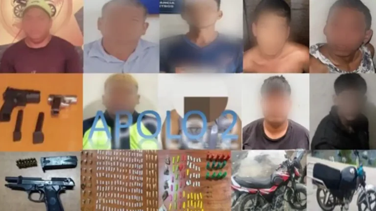 Operativo Apolo 2.0 captura a nueve personas en Guayas