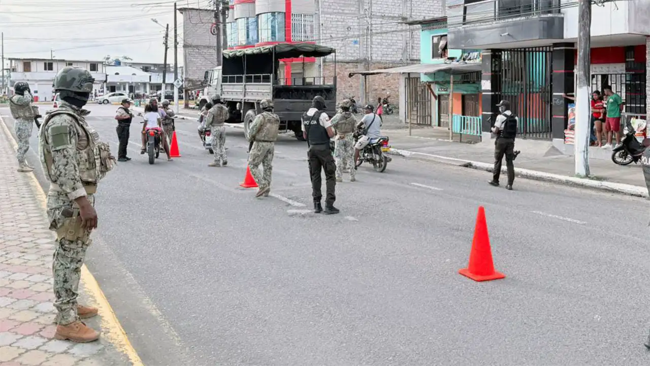 Operativos de seguridad refuerzan el orden público Esmeraldas