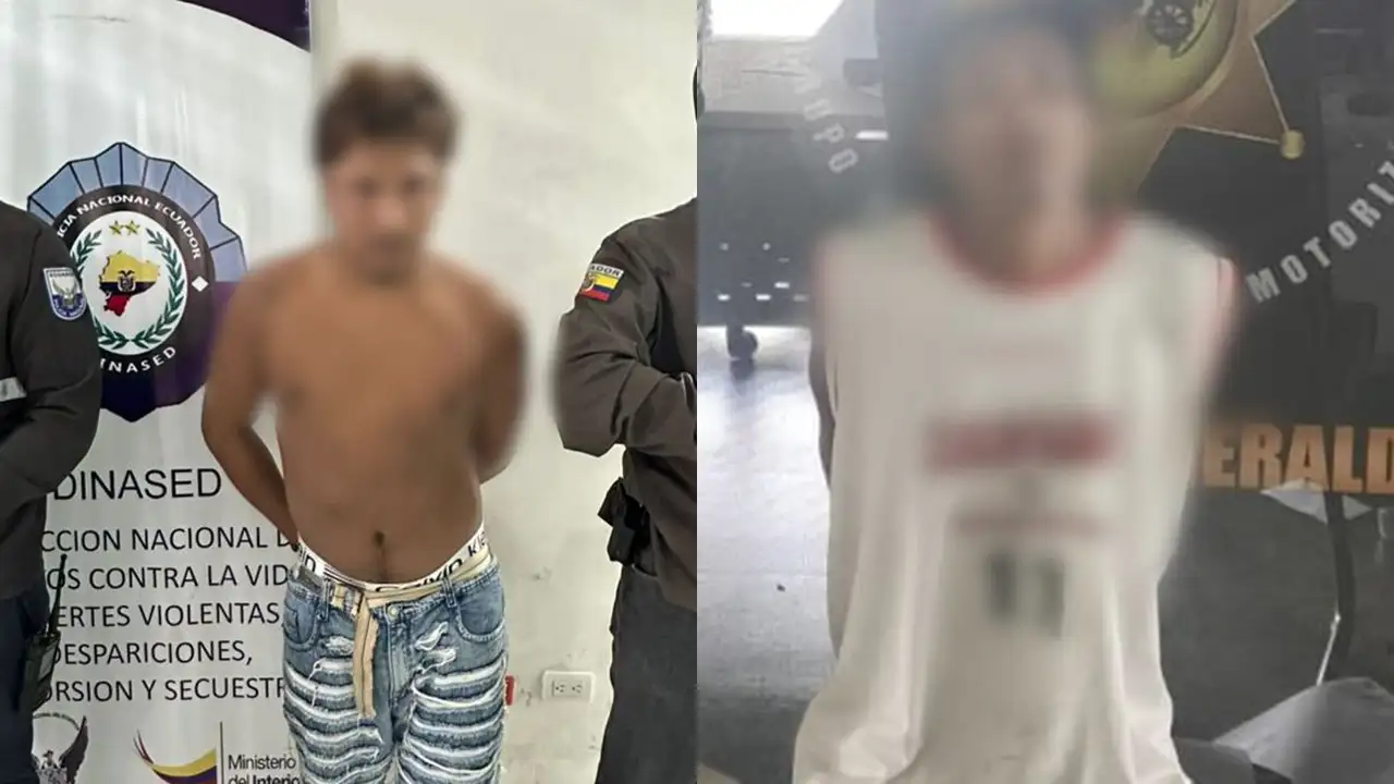 Operativos logran capturas clave, entre ellos un sospechoso de asesinato en Esmeraldas