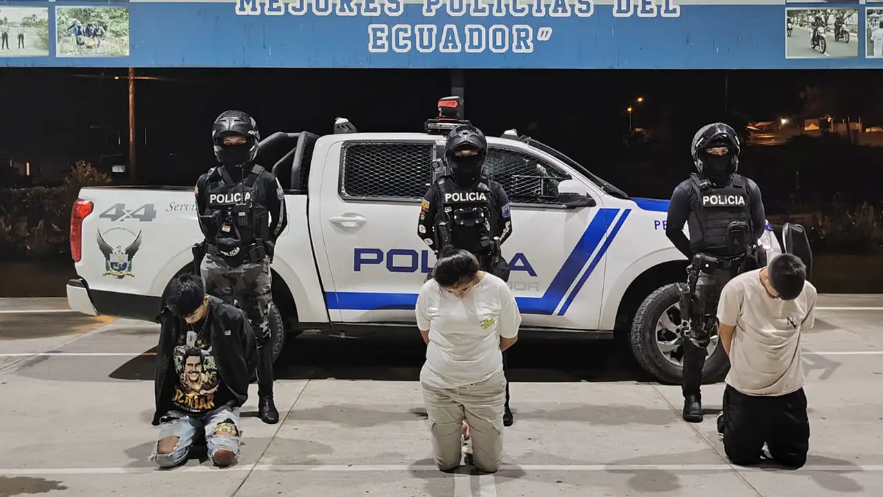 Tres aprehendidos en delito flagrante por secuestro en Sucumbíos