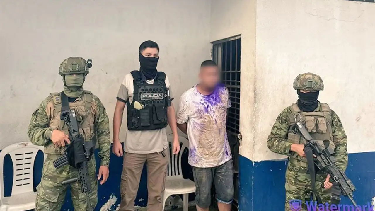 Cae alias "Ángel" presunto autor de triple asesinato a inicios de año en Naranjal