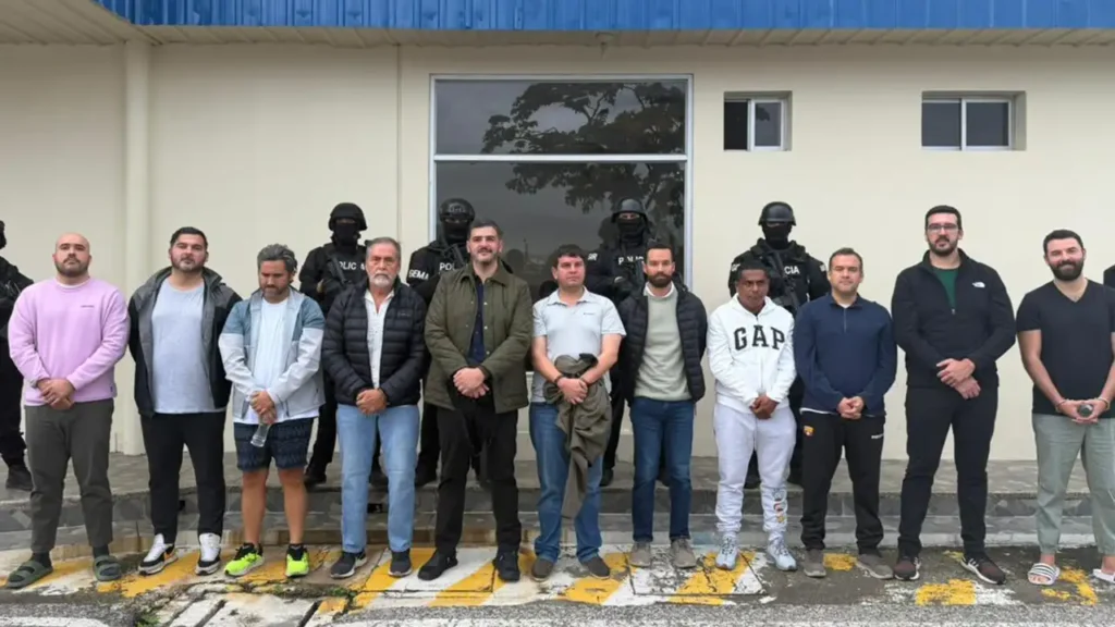 Caso Goleada: Cinco implicados con prisión preventiva trasladados a Latacunga