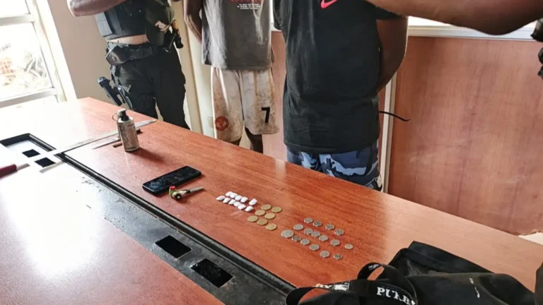 Detenidos por posesión de granada y armas blancas en Borbón