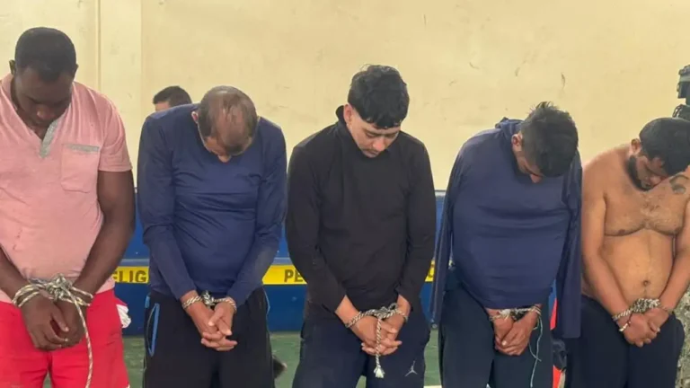 Dictan prisión preventiva para cinco implicados en tráfico de sustancias ilícitas