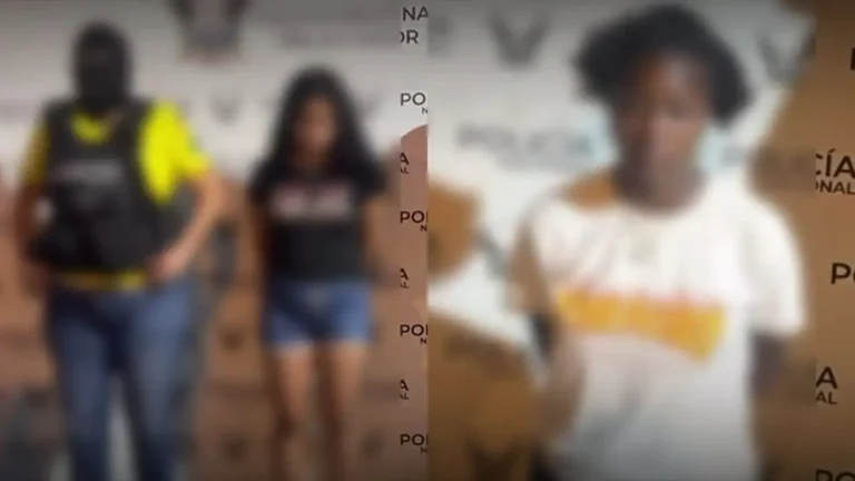 Dos mujeres detenidas por extorsión en Esmeraldas y San Lorenzo