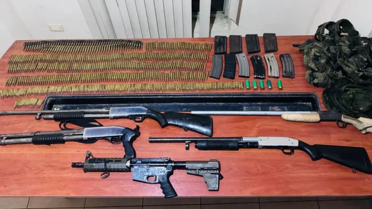 Incautan material bélico en Playa de Oro, Eloy Alfaro