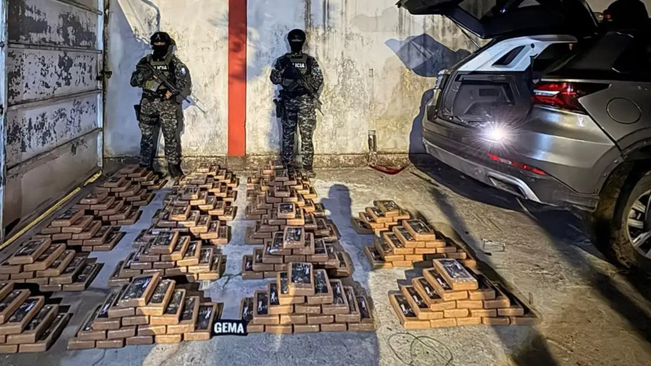 Incautan más de 300 kilos de cocaína oculta en vehículo en Tena, Napo