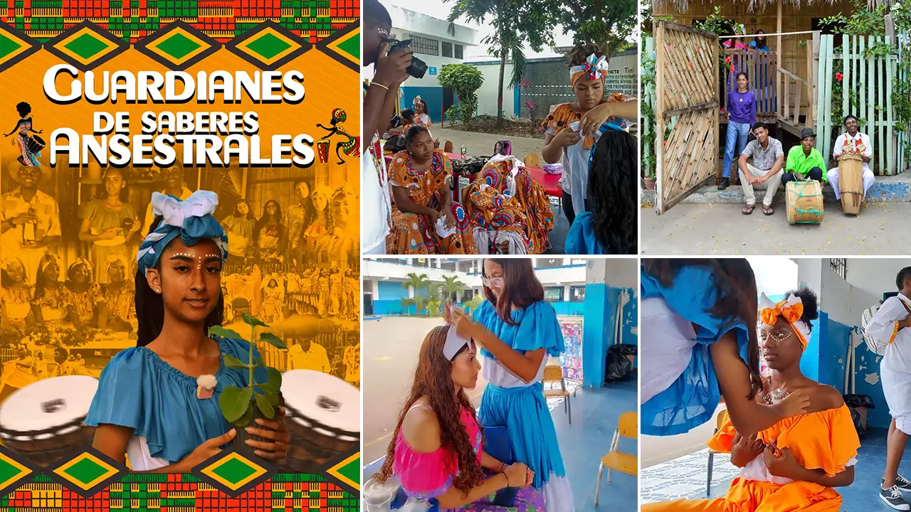 U. E. Alfonso Quiñónez George, de Esmeraldas brilla en el Festival de Cine