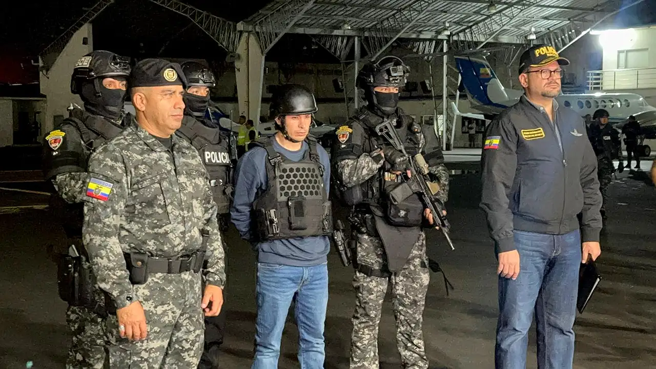 Alias "Lobo Menor" ya se encuentra en el país y será trasladado a la cárcel El Encuentro