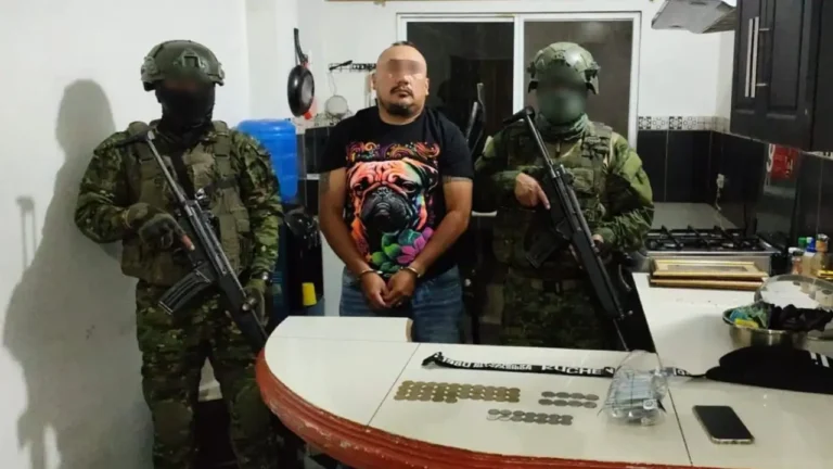 Capturan a alias "El Tuerto", presunto miembro de Los Águilas, en Cumandá