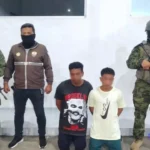 Dos aprehendidos en operativo militar en Pedernales
