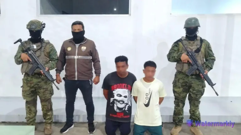 Dos aprehendidos en operativo militar en Pedernales