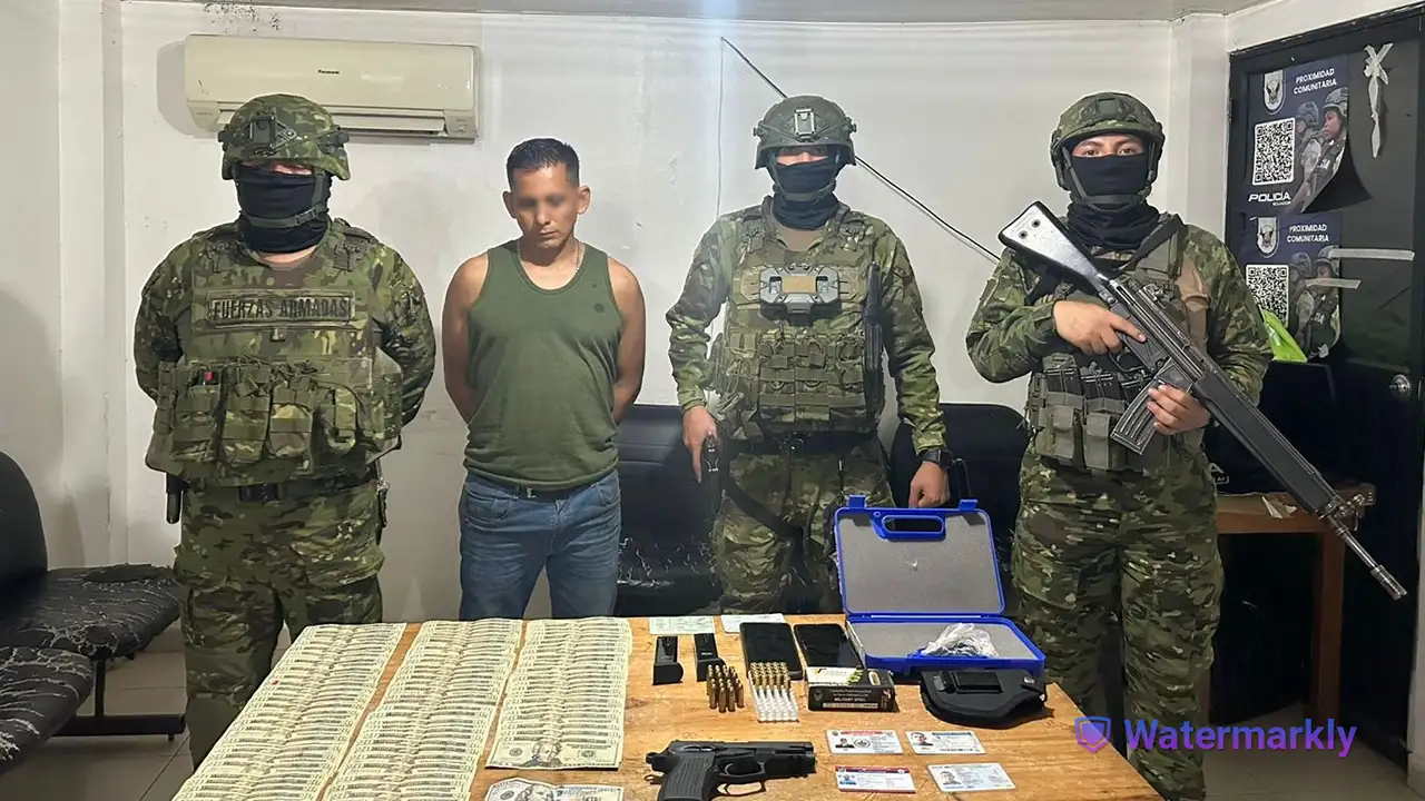 Ejército detiene a ciudadano con credenciales militares falsas en Echeandía