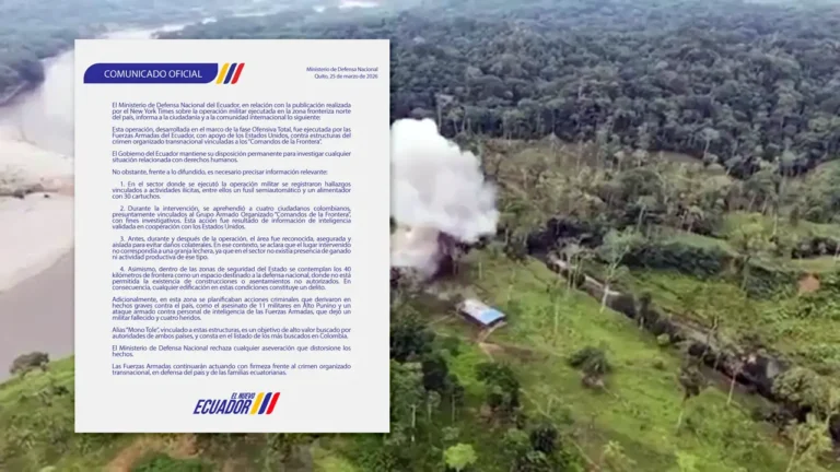 "No era una granja lechera": Ministerio de Defensa desmiente reportaje internacional