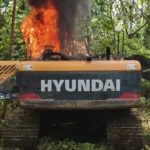 Operación especial en Tululbí: Militares inhabilitan maquinaria minera