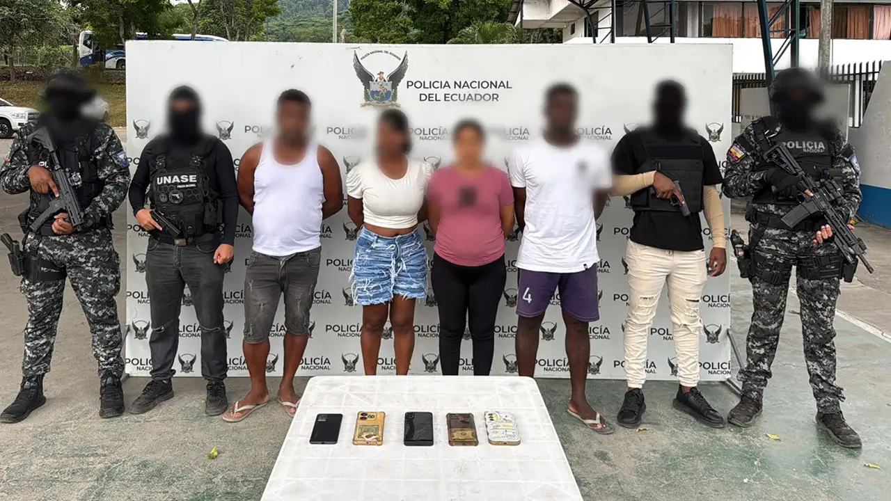 Operativo ATLAS XL: Caen cuatro integrantes de “Los Chechenos” en Esmeraldas