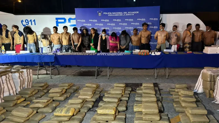 Operativo Apolo 9: 27 aprehendidos, armas, y 869 bloques de SCSF incautados