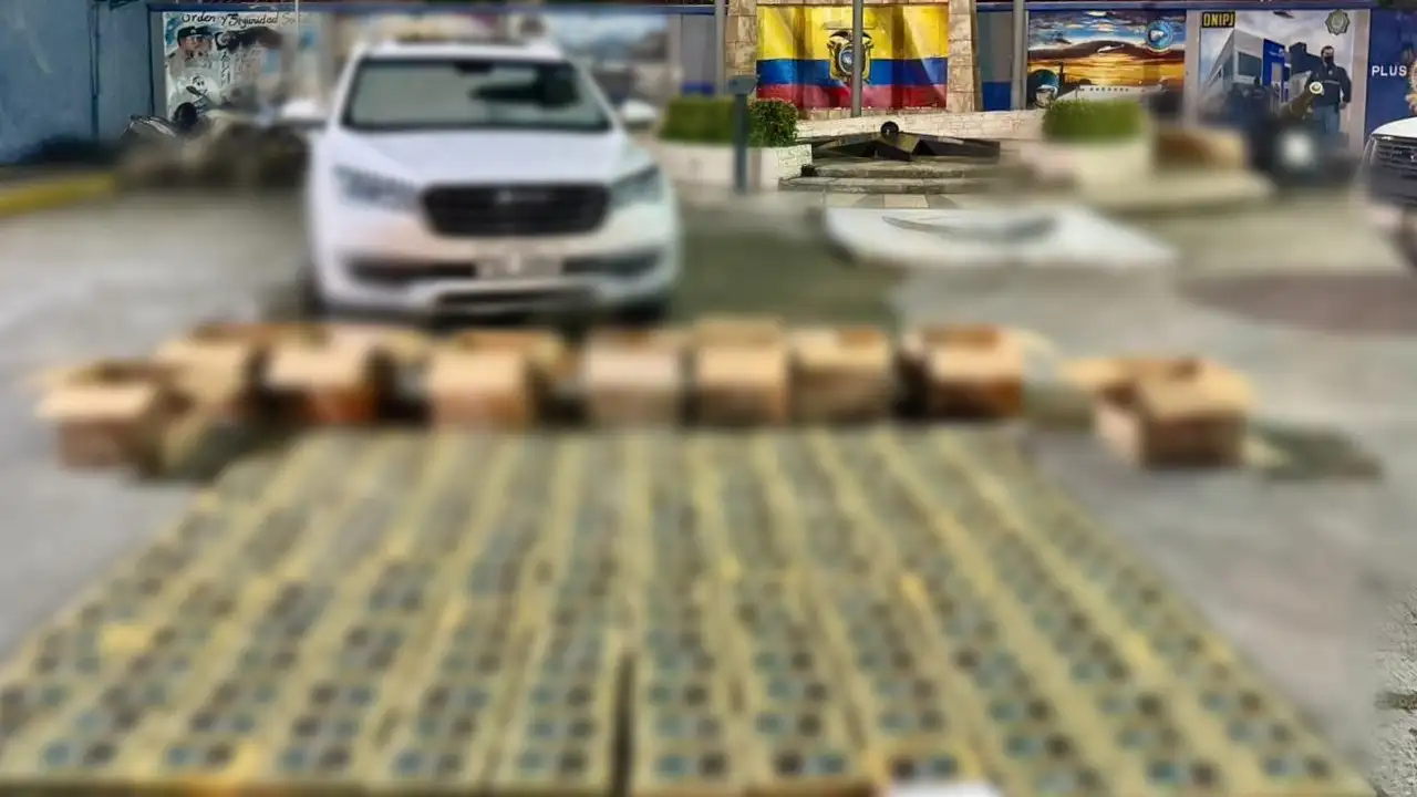 Operativo Zircon ll decomisa 208 paquetes de droga en vehículo abandonado