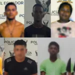 Operativos en Esmeraldas: 15 detenidos y 15 armas incautadas durante en cuatro días