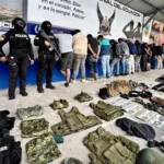 Policía frustra asalto a vinícola y captura a 21 delincuentes en Tungurahua