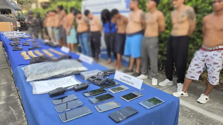 23 aprehendidos de 6 bandas criminales durante operativo Apolo 16 en Guayas