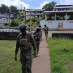 Armada del Ecuador incauta armas en la comunidad Atahualpa, Eloy Alfaro