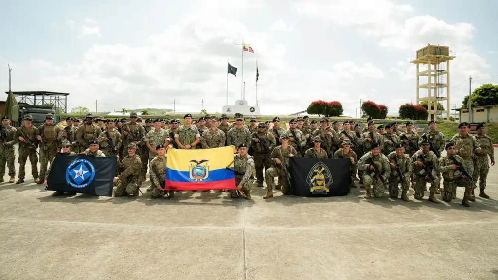 Armada del Ecuador y US Marines inician entrenamiento bilateral en Jaramijó