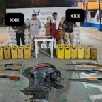 Cae alias “El Comerciante” y otro sujeto con un arsenal en el sector de Viche