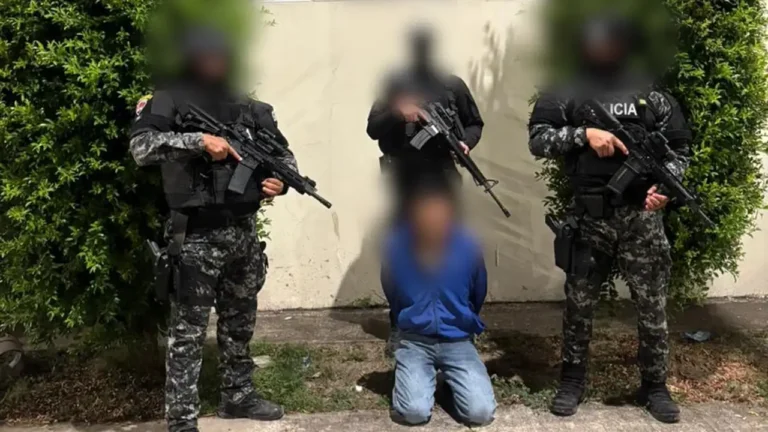 Capturado en flagrancia presunto extorsionador en operativo Libertad 466 en Huaquillas