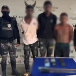 Capturados tres adolescentes con machetes tras robo en el sector de Vuelta Larga
