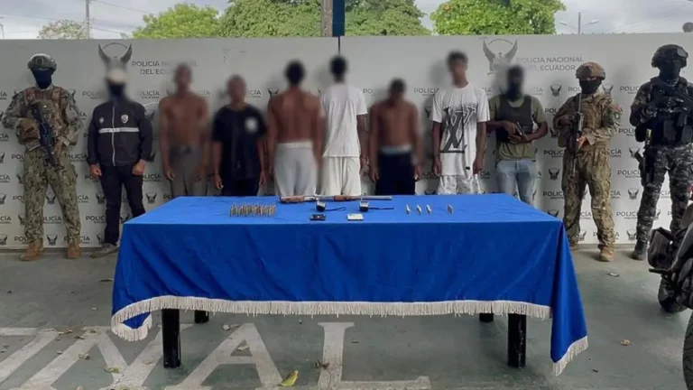 Capturan a seis implicados en homicidios múltiples y desapariciones en Esmeraldas