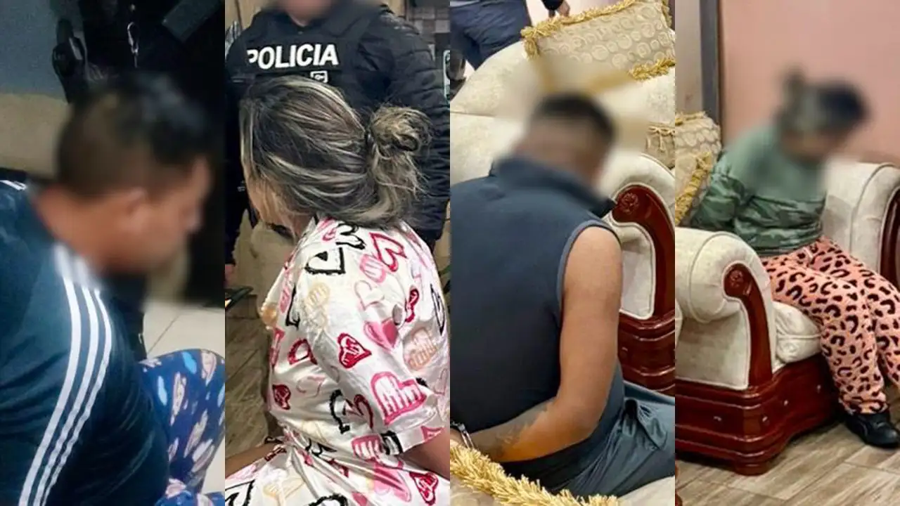 Desarticulan banda dedicada al secuestro y robo de autopartes en el sur de Quito