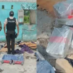 Ejército halla droga en viviendas abandonadas en el barrio 2 de Mayo, Quinindé