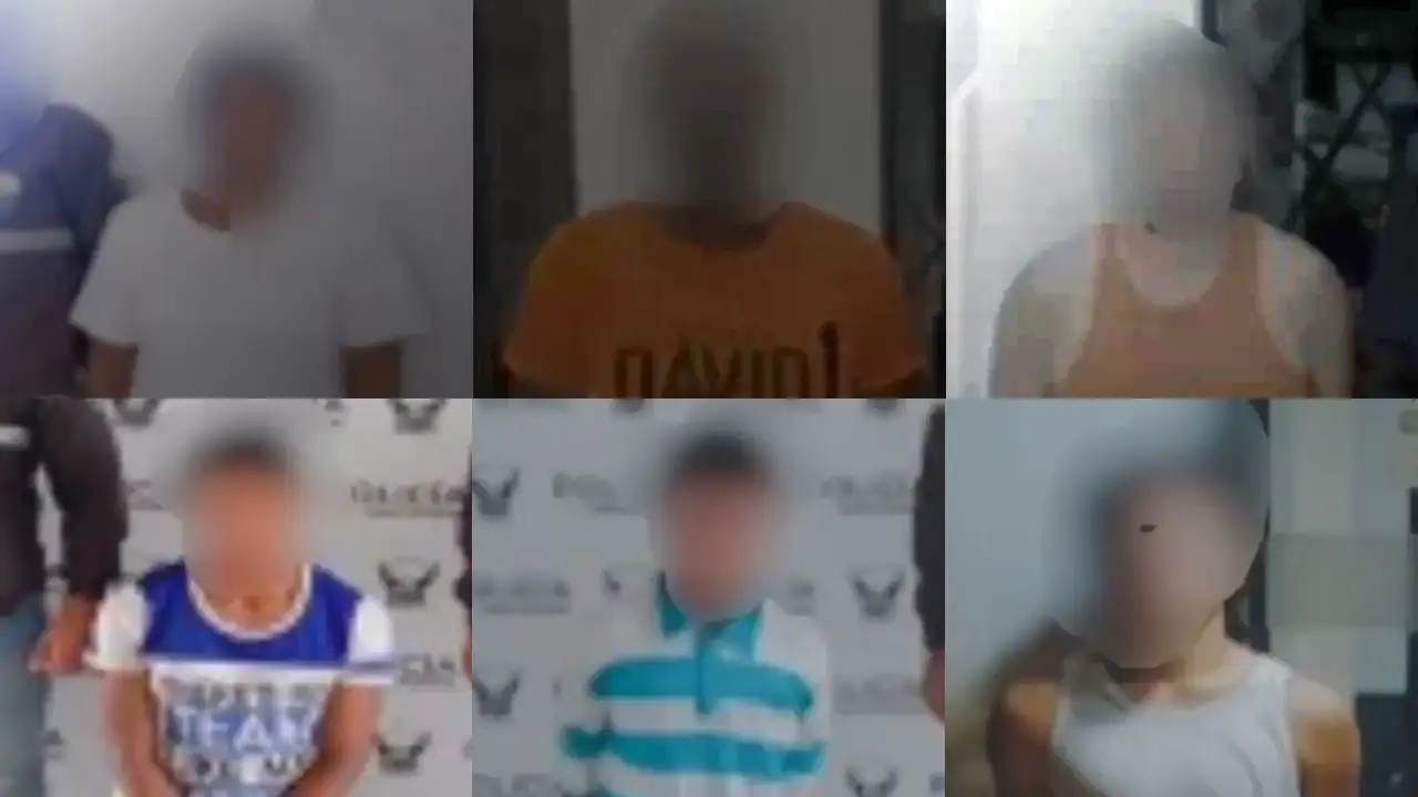 Operativo Apolo: Policía captura a seis sujetos y recupera motocicletas robadas en Atacames