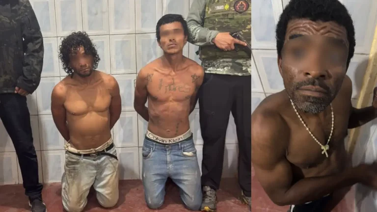 Operativo CAMEX en el sector La Libertad: Caen alias “Flaco”, “Chuqui” y “Negro”