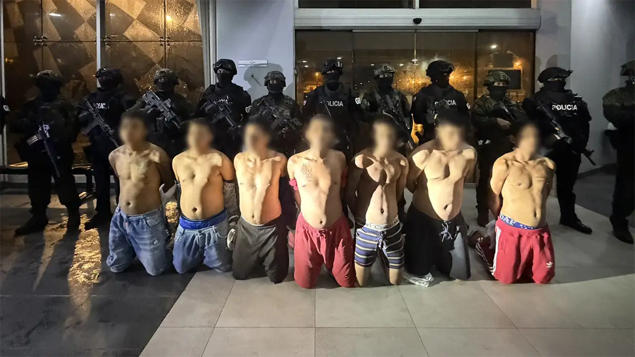 11 detenidos tras masivo operativo antidrogas y antiextorsión en Quevedo