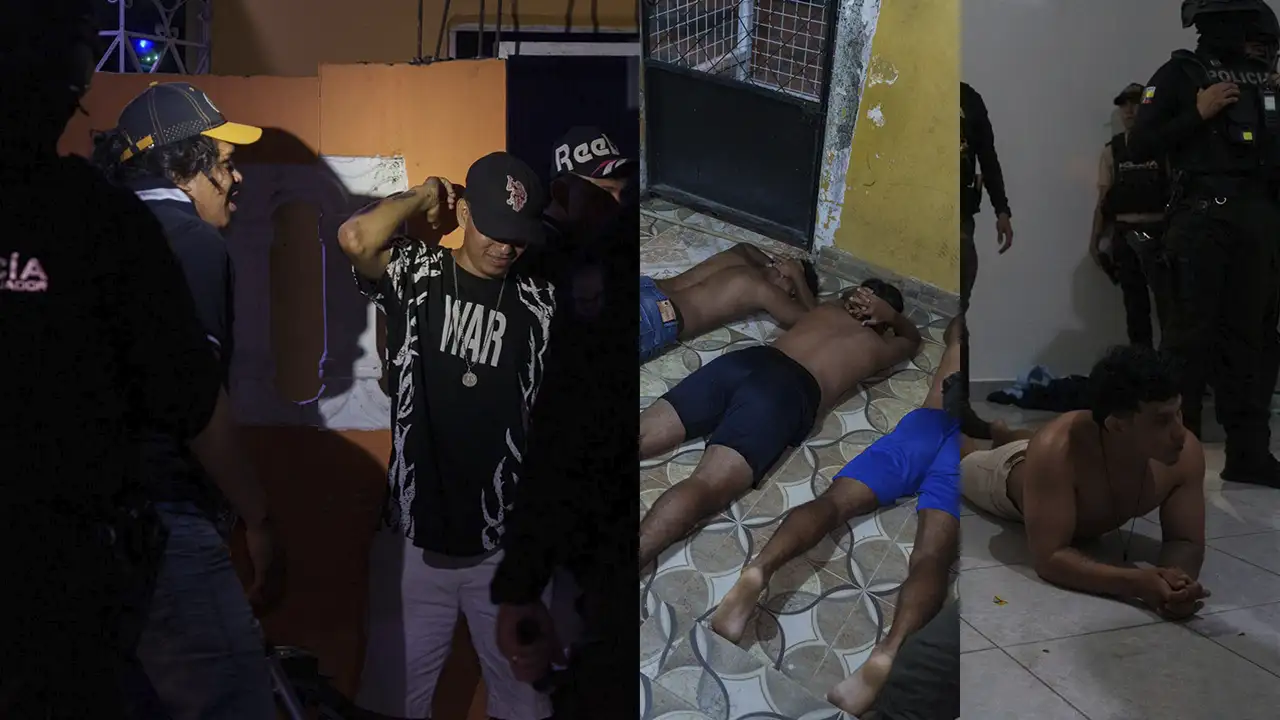 19 aprehendidos y golpe a 8 bandas criminales con operativo "Apolo 19" en Guayaquil y Durán