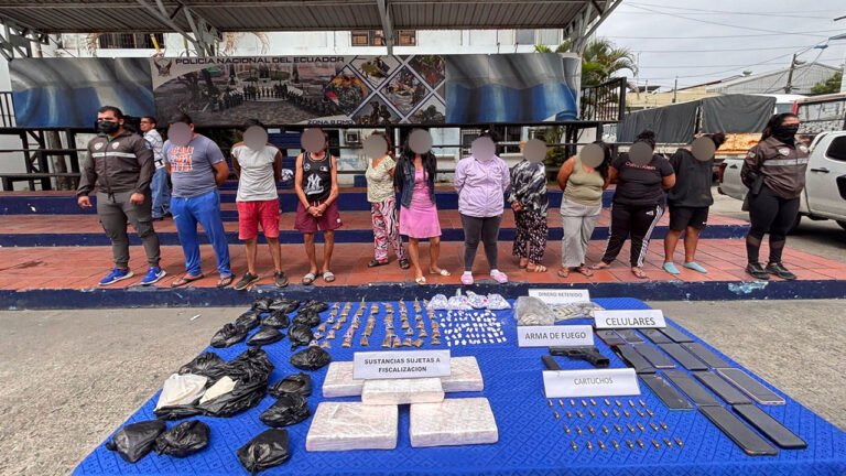 Cae alias “La Flaca” cabecilla de Los Lagartos y 9 implicados en Pascuales