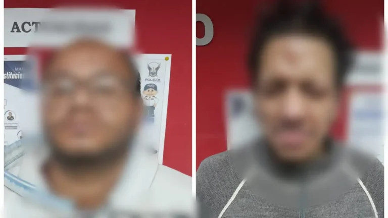 Capturan a alias “Gordo” y alias “Huevo”, presuntos miembros de Los Lobos al sur de Quito