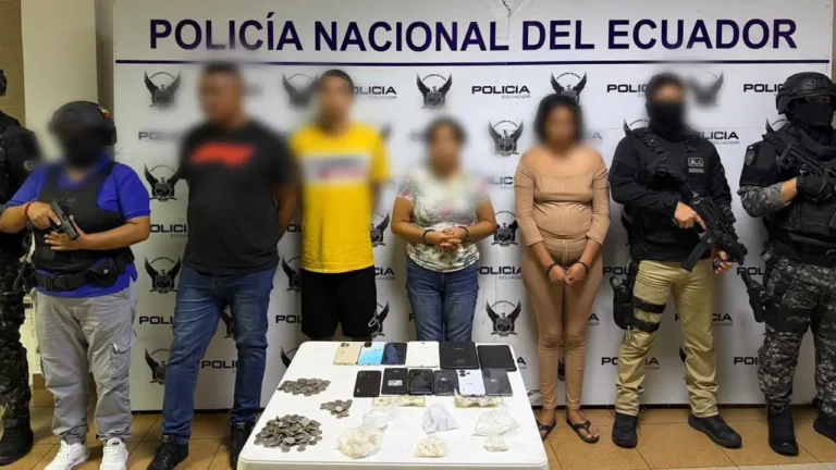 Cuatro detenidos en operativo “FÉNIX 226”, ente ellos dos IIPR en Guayaquil