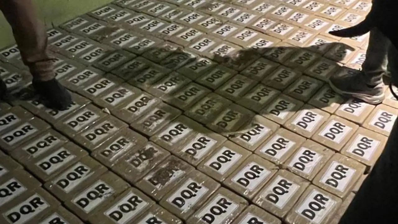 Encuentran 560 bloques de droga enterrados en Tarifa, Samborondón